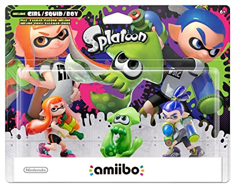 Nintendo Amiibo Triple Pack (Splatoon Collection)