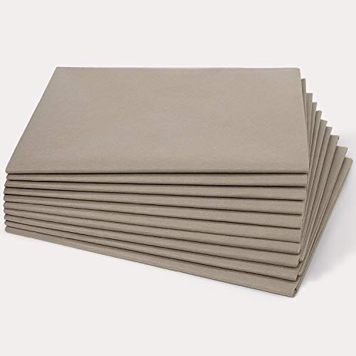 Dr. Güstel Waschfaserlaken plus beige 120 x 240 cm 10 Stück | Vlieslaken, für Kosmetikliegen