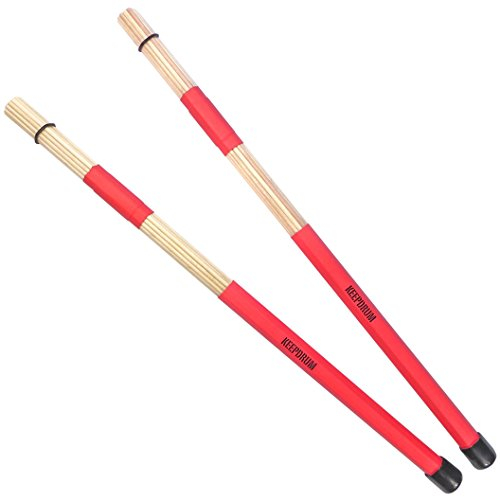 keepdrum Rods Wood 19 Stäbe Rute Drumsticks