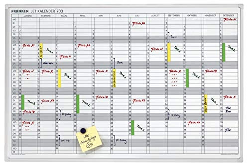 Franken GmbH DS703A - Datumstreifen für JK703, 140 x 420 mm, selbstklebend, transparent