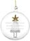 Personalised Glass Christmas Tree Bauble Christmas Tree Decoration