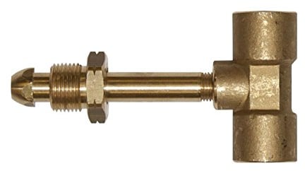 Genuine 1x Breass T Manifold For Propane Bottles Gas + Heating Accessories - ...
