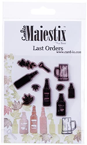 Card-io CDMALA-01 Last Orders Majestix Stamp Set, 7 x 9.6 x 0.3 cm