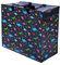 BUCATO Laundry Bag Polypropylene Dinosaur Design, (PP), Mixed, Height 48cm Width 55cm Depth 28cm