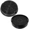 SPARES2GO Filtres à charbon pour hotte aspirante Whirlpool (lot de 2)