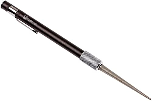 Stylo d'Aiguisage Skerper Basic avec Fusil d'Aiguisage Diamanté, SO001, Outil d'Aiguisage pour Rétablir le Tranchant et Aiguisage Polyvalent
