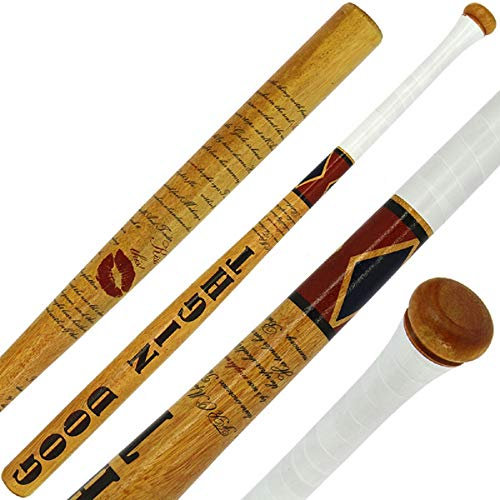 G8DS® Harley Quinn Good Night Suicide Squad Baseball Schläger Baseballschläger Holz