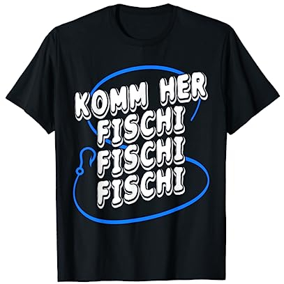 Lustiges Angeln Fischer Geschenk Fischen Angler Köder Rute T-Shirt