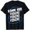 Lustiges Angeln Fischer Geschenk Fischen Angler Köder Rute T-Shirt