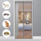 CHENG Zanzariera calamita, Zanzariera Magnetica per Finestra 80x230cm, Easy to Install, L'aria può Circolare Liberamente Zanzariera Magnetica accorciabile per Porte Finestre Balcone, Grigio