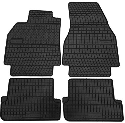 Prismat Gummimatten Gummi Fußmatten Satz für Renault Megane 2 (2002-2008) - Passgenau