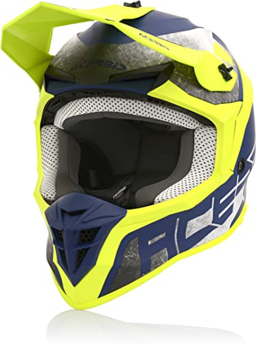 Acerbis 0024473.274.069 Linear-Helm Motocross-Helm, Unisex, Erwachsene, Mehrfarbig, Einheitsgröße