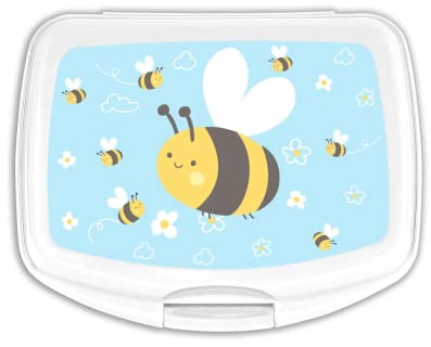 SANDWICHERA RECTANGULAR SAFTA PREESCOLAR ABEJA