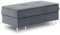 Hocker RIGATTO mit Kasten - polstermöbel. Fusshocker gepolstert für Sessel, Sofa, Couch, Sitzhocker mit Stauraum. Hocker fürs Wohnzimmer. Soft Element. (Element 22)
