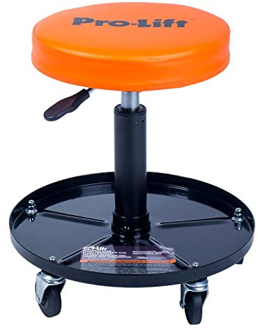 Pro-Lift PL9300H Fauteuil pneumatique avec capacité de 136 kg Noir/Orange