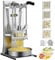 VEVOR Cortador Manual Profesional de Patatas Fritas Cortador de Verduras 4 Cuchillas de Acero Inoxidable 6,4/9,5 mm 1 Cortador de 6 Cuartos y 1 Cortador de Manzanas Cortador de Frutas 4 Cuchillas