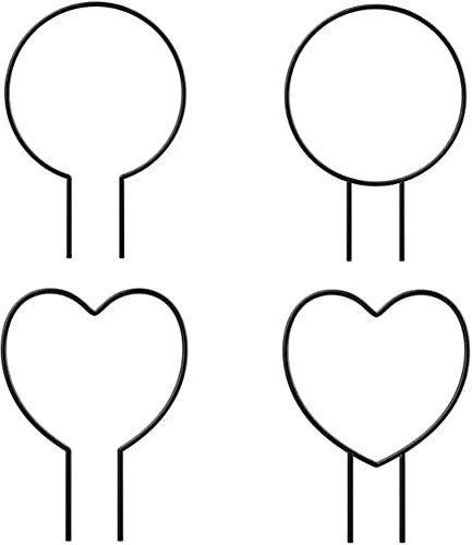 Kcvzitrds Gartengitter für,Kleine Pflanzengitter Aus Metall,PflanzenstüTzen für Reben