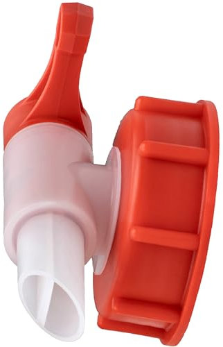 ISOLATECH SABEU Fluxx 1Stk. AH 23/51 HF Auslaufhahn für Kanister mit DIN 51 Gewinde außen 54,8mm Auslauftülle 23mm Abfüllen ohne Gluckern