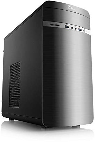 Office PC mit Windows 11 Home, AMD Ryzen 5 8600G 6X 4300 MHz, 1000 GB M.2 SSD, 16 GB DDR5-RAM, AMD Radeon 760M, MSI Mainboard, USB 3.2, M11060H