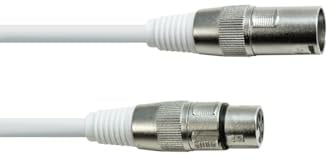 Eurolite DMX Kabel XLR 3-polig 1m weiß