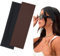 BELEVO Haarband Damen Sport, 7cm Headband Yoga Stirnband Damen Antirutsch Hair Band Haarbänder für Fitness Laufen Exercise Gym (Schwarz, Braun)