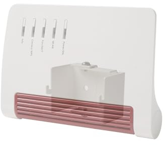 shinar Kompatibel mit ausziehbare anpassbare Metall-Wandhalterung für Fritz!Box Router – Robuste Montage für alle Modelle inkl. Befestigungsmaterial Schrauben und Dübel mit Kabelmanagement