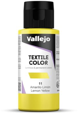 Vallejo Textile Color 40011 Lemon Yellow (60ml)