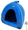 Petnap Heated Pet Bed Electric Heated pet cat dog heat pad mat BLUE Dome 605