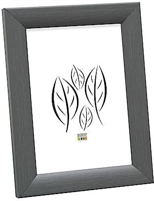 Deknudt Rahmen S54Sf7-20.0X30.0 Bilderrahmen Grau, Maler-Look