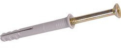 Ironmongery World 10 Pack in 10 Sizes Masonry Nylon Hammer Frame Anchor Fixin...