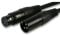 Short 30cm XLR Microphone Black Male to Female Audio Extension Cable 0.3m