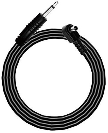 PhotoGeeks Flash Sync Cable 5m - 3.5mm | Plug to Male PC | Studio Strobe Cord Camera Lighting