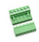 Oiyagai 10Set Connettori Blocco Terminale PCB a Vite Maschio Femmina 6 Pin Pitch 5,08mm