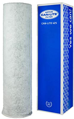 Can-Lite Weedness Aktivkohlefilter Grow 3500 m³ - AKF Rohrlüfter Anbau Indoor Belüftung Geruchsfilter Abluft Filter Klima Set