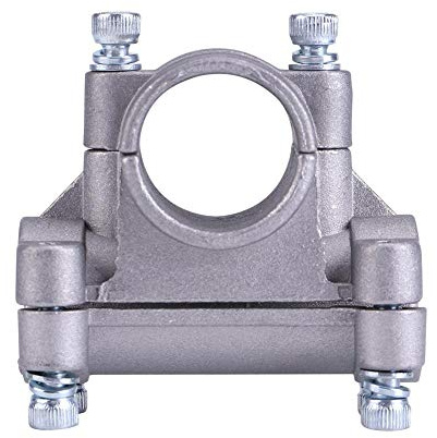 Abrazadera del mango de la recortadora, abrazadera del soporte de la manija de 26/28 mm Soporte de mano para la recortadora de desbrozadora Accesorio de tubo para cortadoras de césped Soporte(28mm)