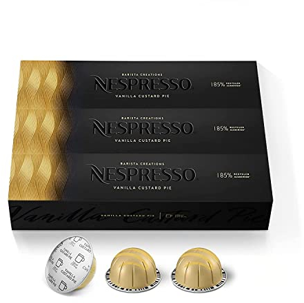 Nespresso VertuoLine (version européenne) Barista Creations Café aromatisé à la vanille 30 capsules