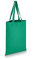 IMFAA Plain Large (50x40+60) Cm Tote 100% Cotton Canvas Reusable Shoulder/Hand Tote Shopping Bags. (Green, 1)