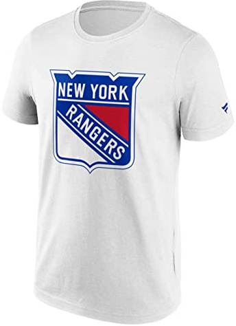 Fanatics - NHL New York Rangers Primary Logo Graphic T-Shirt Farbe Blau