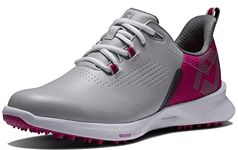 FootJoy Damen Fj Fuel Golfschuh, Grey Berry Dunkelgrau, 38 EU