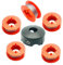 F016800175 Strimmer Spool Line Φ1.6mm 8M for Bosch ART 23 26 30 COMBITRIM EASYTRIM Spool and Line Strimmer Wire Replacement, Grass Trimmer Spool Lawn with F016L71088 Cover (5 Spools + 1 Cover)