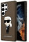 GUESS GUHCN654GDBR Schutzhülle für iPhone 11 Pro Max 6,5 Zoll, Braun mit Streifen