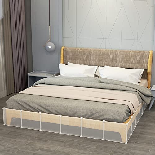 Unter-Bett-Blocker-Stoßstange for unter Möbeln, Unter-Couch-Blocker, Unter-Bett-Blocker for Haustiere, Couch-Stopper, um zu verhindern, dass Spielzeug Hunde/Katzen vom Sofa, Bett oder anderen Möbeln f