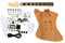 Gitarren-Set für Linkshänder, FB-Stil