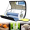ZHPPED Barbecue Portable, Four Solaire, Cuisinière Solaire De Grande Capacité De 4,5 L, Four D'extérieur, Réchaud De Camping avec Thermomètre, Idéal pour Le Camping Ou La Randonnée
