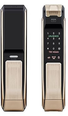 Compatible For SAMSUNG Fingerprint Digital Door Locks Push Pull Keyless Fingerprint Fingerprint Door Locks,Combination Smart Door Locks,Digital Door Locks,Door Locks With Mechanical Key,Smart Door Loc