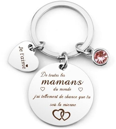 Cadeau Fete Des Meres Porte Clef Cadeau Pour Maman Cadeau Maman Anniversaire Cadeau Mere Cadeau Femme Original Utile Cadeaux Maman Porte-Clés Idee Cadeau Maman Anniversaire Fete Des Meres Noel Paques