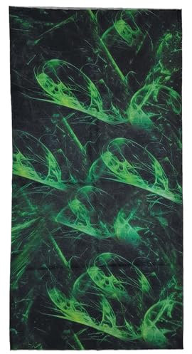 ware-direkt Loop Schal Multifunktionstuch Schlauchschal Bandana Halstuch Sport Outdoor (Splash Neon Grün)