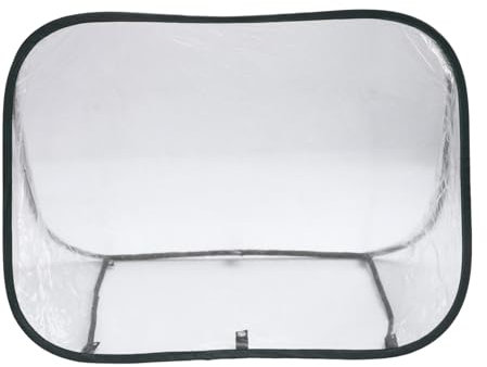 KONTONTY Faltbares Mini Gewächshaus Mit Regen Winterschutz Transparentes Pflanzenhaus Für Garten Und Balkon Witterungsbeständig Wärmeisolierend Und Vielseitig Einsetzbar