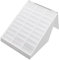 Gogogmee 1pc Nail Art Display Board Manicure Color Display Holder for Nail Salons for Easy Showcasing Portable Storage Box White Design