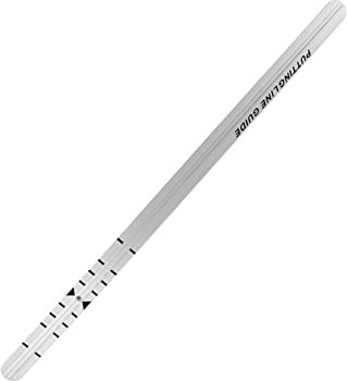 Gerades Lineal für -Putter, Aluminium-Übungs-Putting-Ausrichtungsschiene für das Putting-Grün